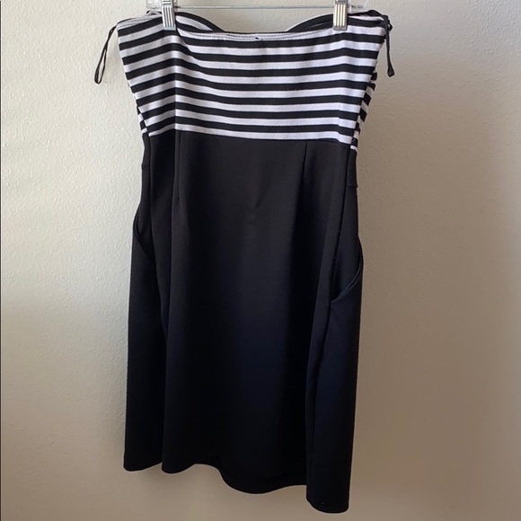 Celine Black and White Striped Dress - Picture 5 of 6